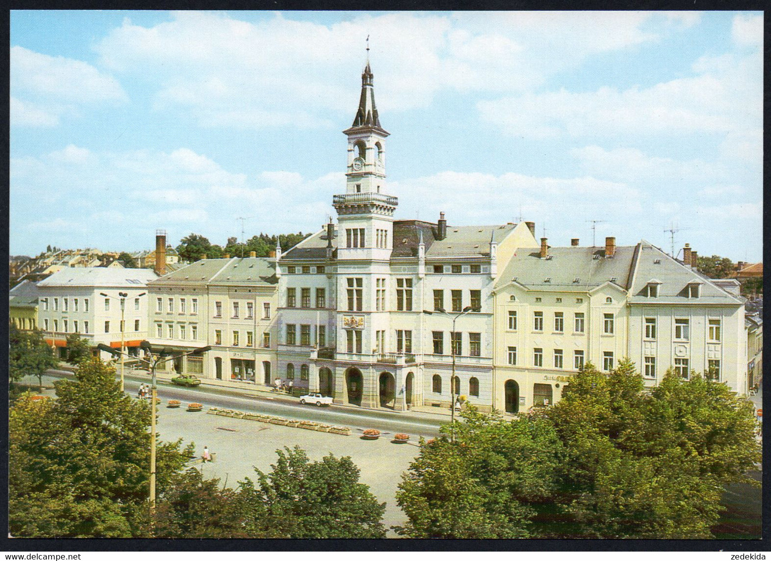 E6563 - TOP Oelsnitz Rathaus - Bild Und Heimat Reichenbach - Oelsnitz I. Erzgeb.