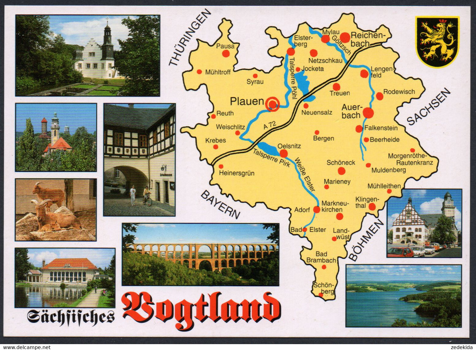 E6592 - TOP Vogtland - Bild Und Heimat Reichenbach Qualitätskarte - Vogtland