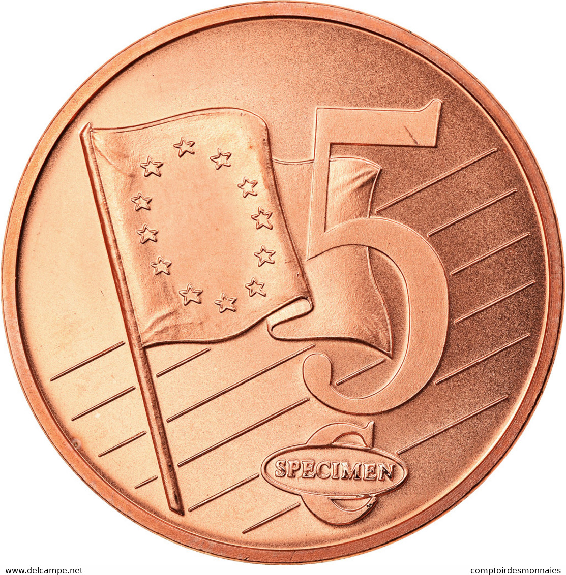 Turquie, Médaille, 5 C, Essai-Trial, 2003, Paranumismatique, FDC, Copper Plated - Essais Privés / Non-officiels