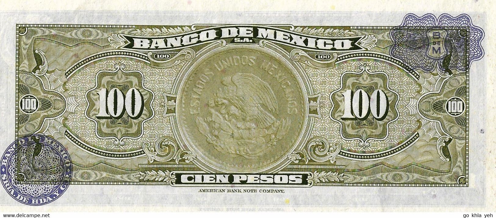 MEXIQUE 1973 100 Peso - Neuf UNC - Messico