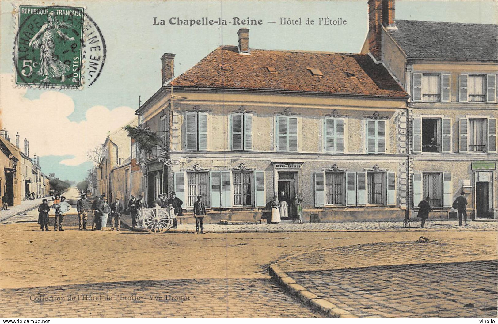 21-1610 : LA-CHAPELLE-LA-REINE. HOTEL DE L'ETOILE - La Chapelle La Reine