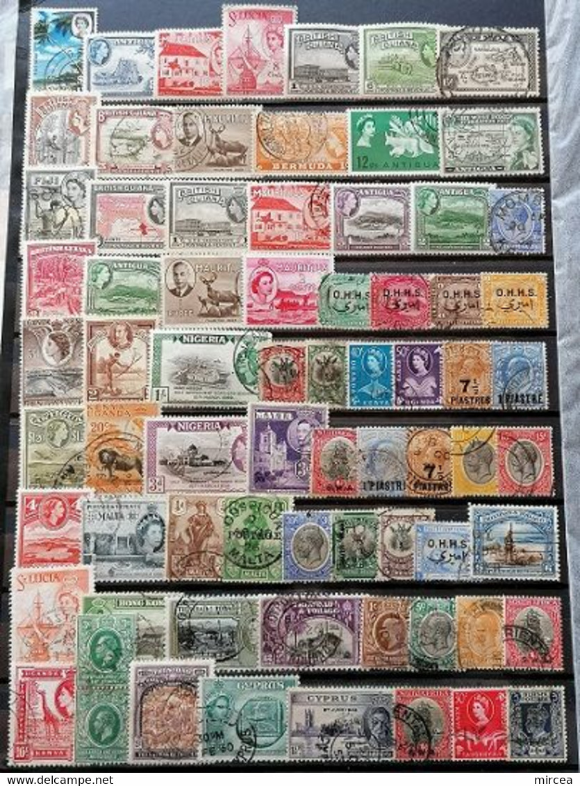 C3567 - British Colonies - Lot Timbres Neufs Et Obliteres - Lots & Serien