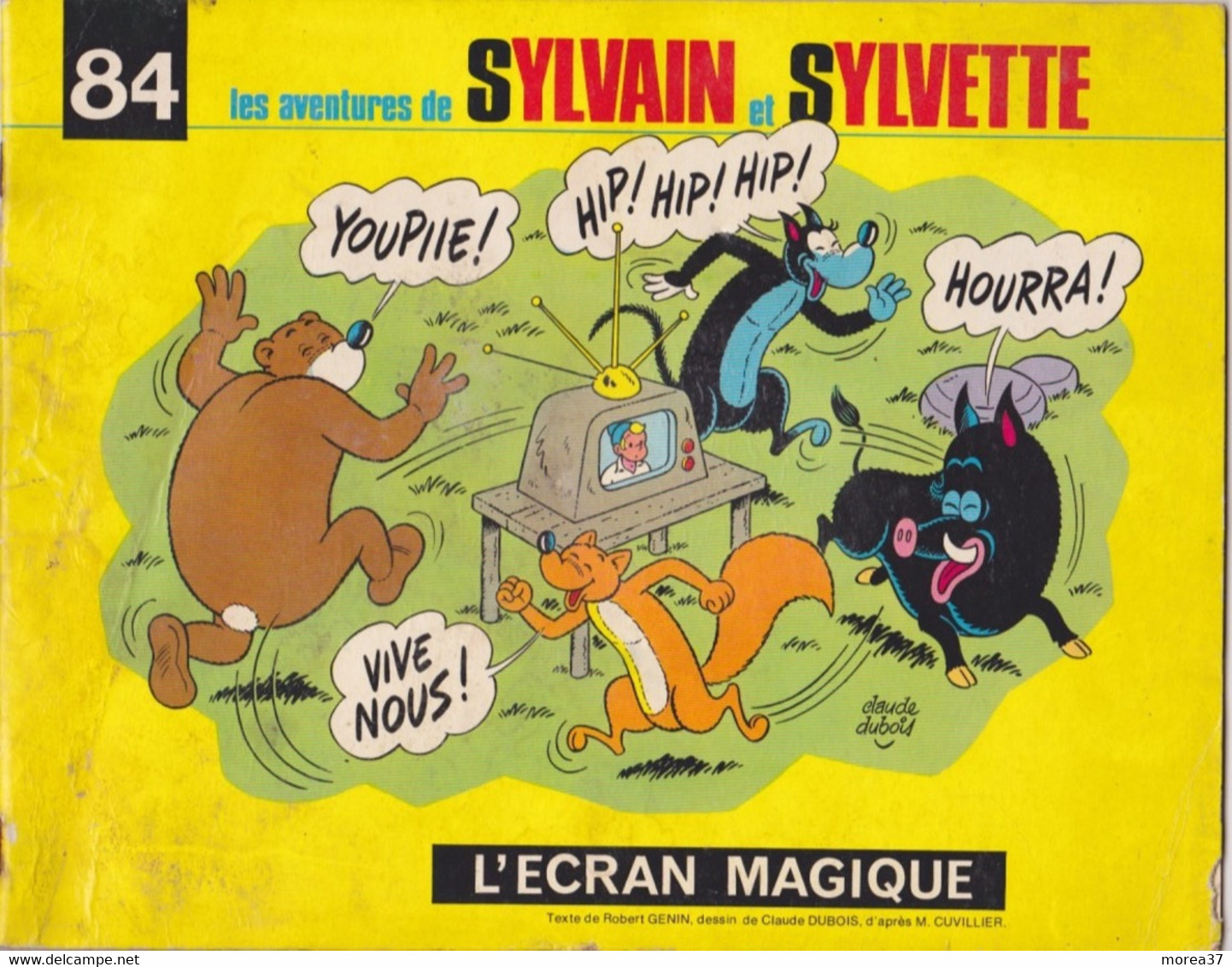 Les Aventures De Sylvain Et Sylvette     L'écran Magique  Tome 84   Edition FLEURUS - Sylvain Et Sylvette