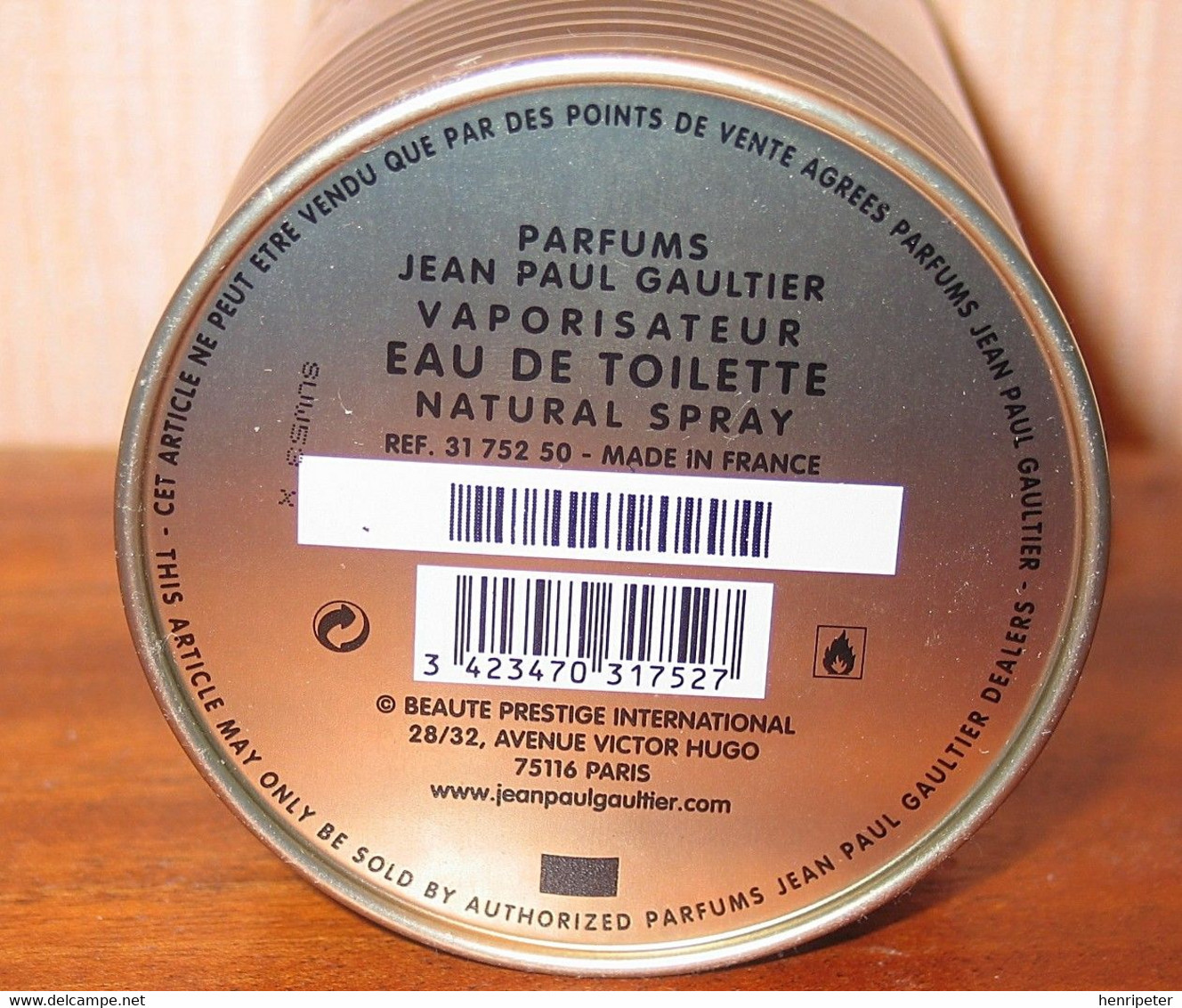 Flacon Vide “LE MÂLE” Jean Paul Gaultier Eau De Toilette - Pour Collectionneur - Flacons (vides)