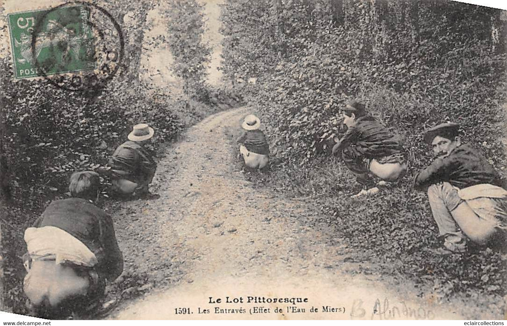 Alvignac       46       Les Entravés. Effet De L'eau De Miers . Thermalisme     (voir Scan - Autres & Non Classés