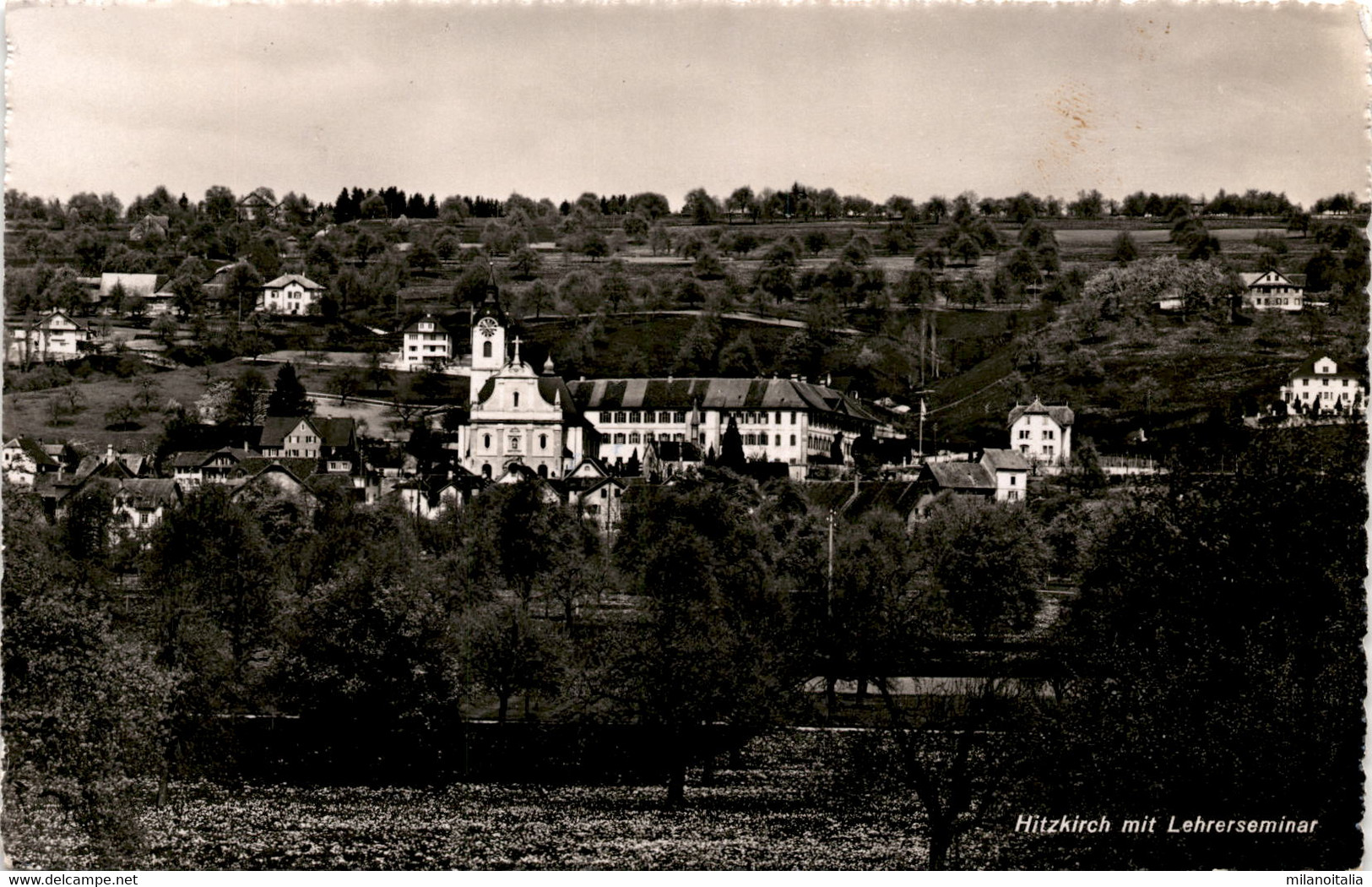 Hitzkirch Mit Lehrerseminar (6945) * Feldpost 24. 10. 1951 - Hitzkirch