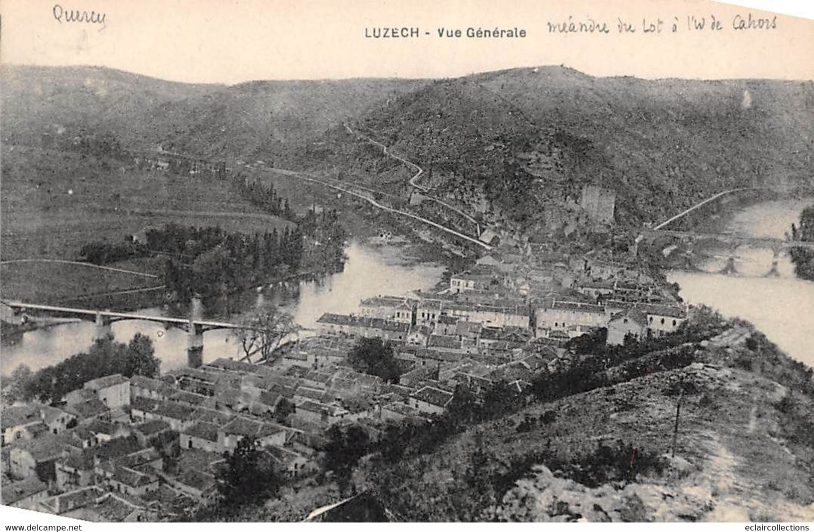 Luzech        46          Vue Générale      (voir Scan) - Luzech