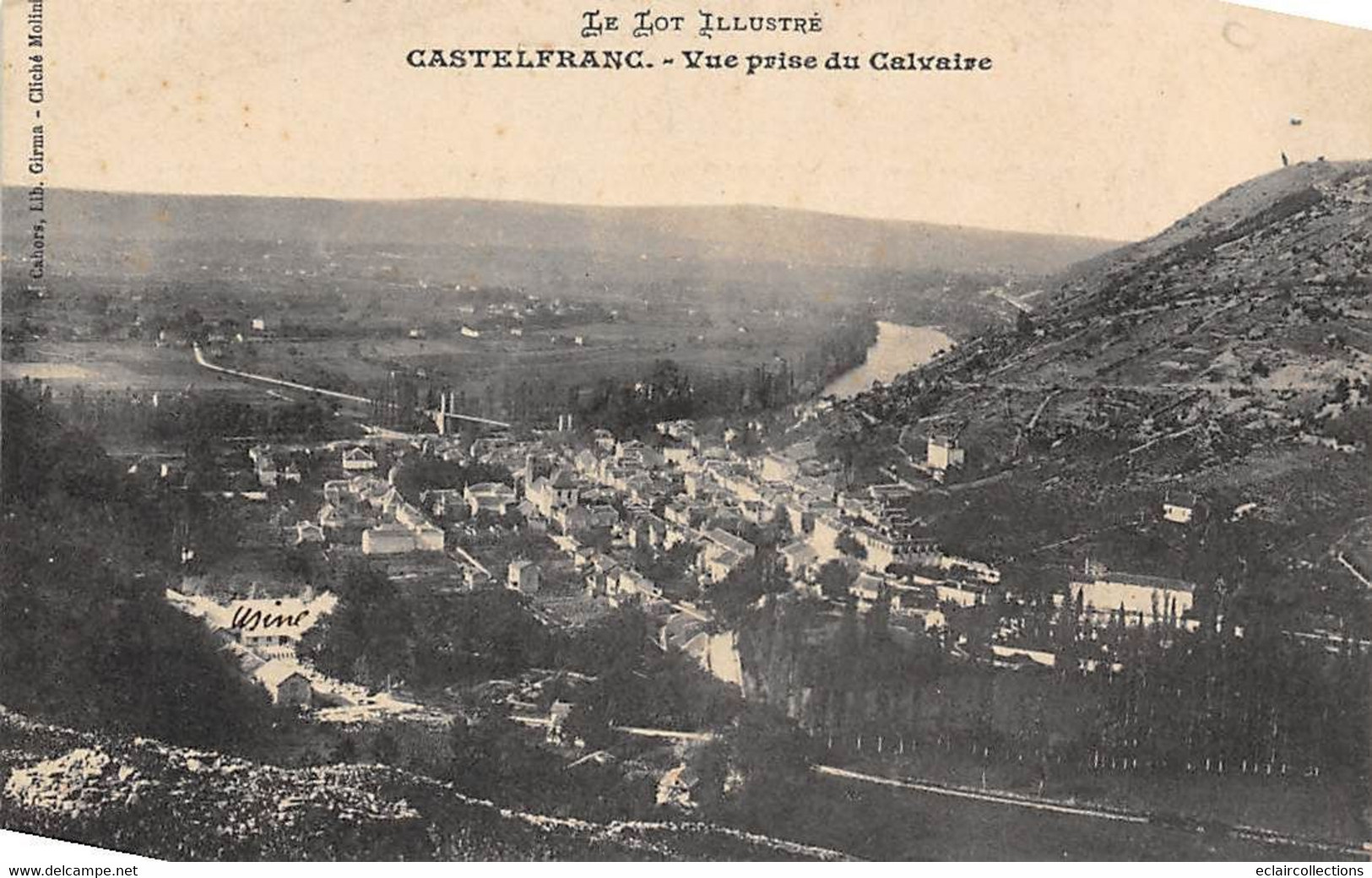 Castelfranc          46         Vue Prise Du Calvaire         (voir Scan) - Andere & Zonder Classificatie