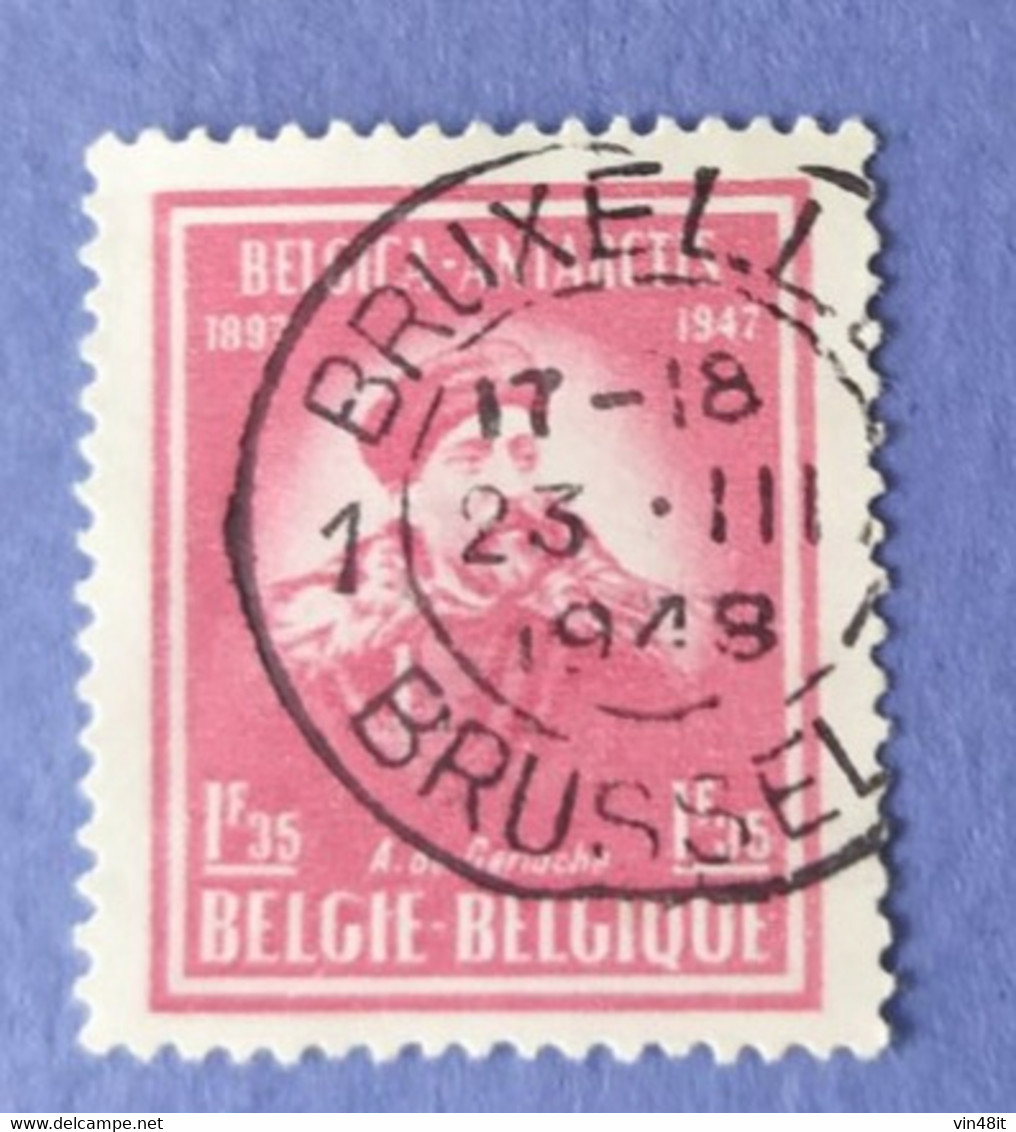 1947 -   BELGIO - DEL  VALORE DI  FRANCHI  1,35  -  USATO - Usati