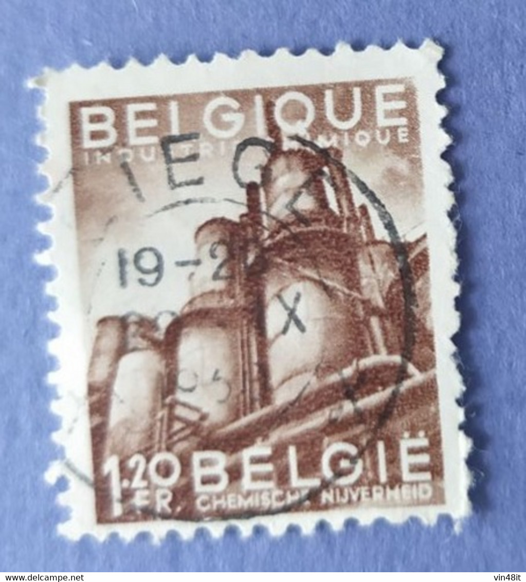 1948  -   BELGIO   -  VALORE  FRANCHI   1,20   - USATO - Usati