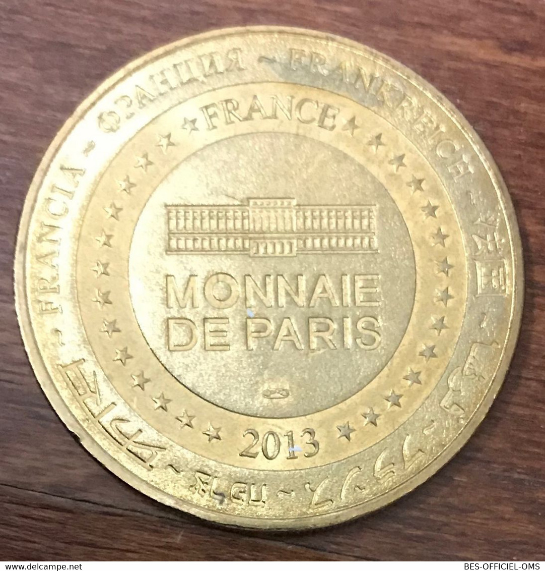 27 GIVERNY CLAUDE MONET MDP 2013 MEDAILLE SOUVENIR MONNAIE DE PARIS JETON TOURISTIQUE MEDALS COINS TOKENS - 2013