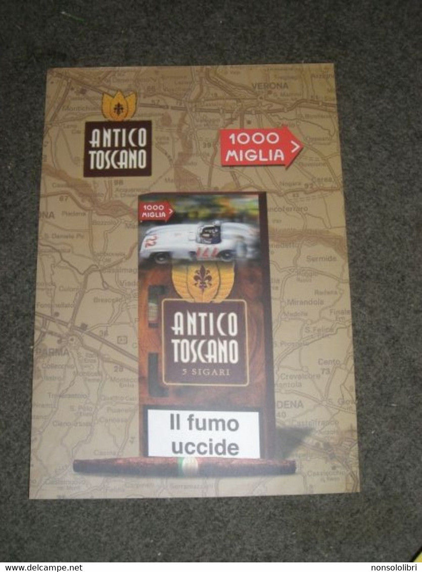 LOCANDINA PUBBLICITARIA ANTICO TOSCANO -SIGARO - Articoli Pubblicitari