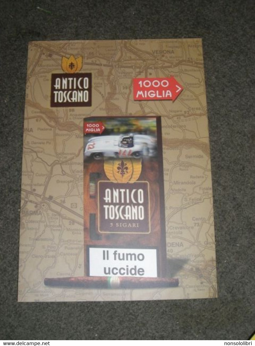 LOCANDINA PUBBLICITARIA ANTICO TOSCANO -SIGARO - Advertising Items