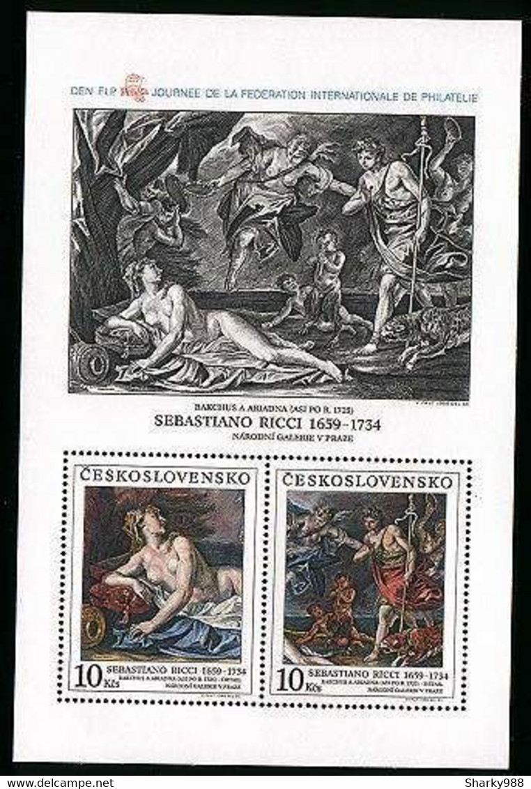 Czechoslovakia -  M:  91** Sebastiano Ricci, Year 1988 - Otros & Sin Clasificación