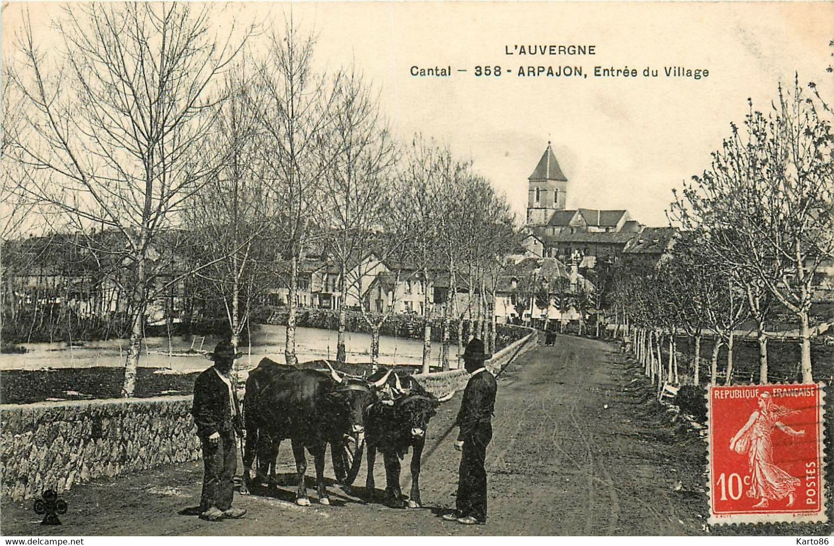 Arpajon * Entrée Du Village - Arpajon Sur Cere