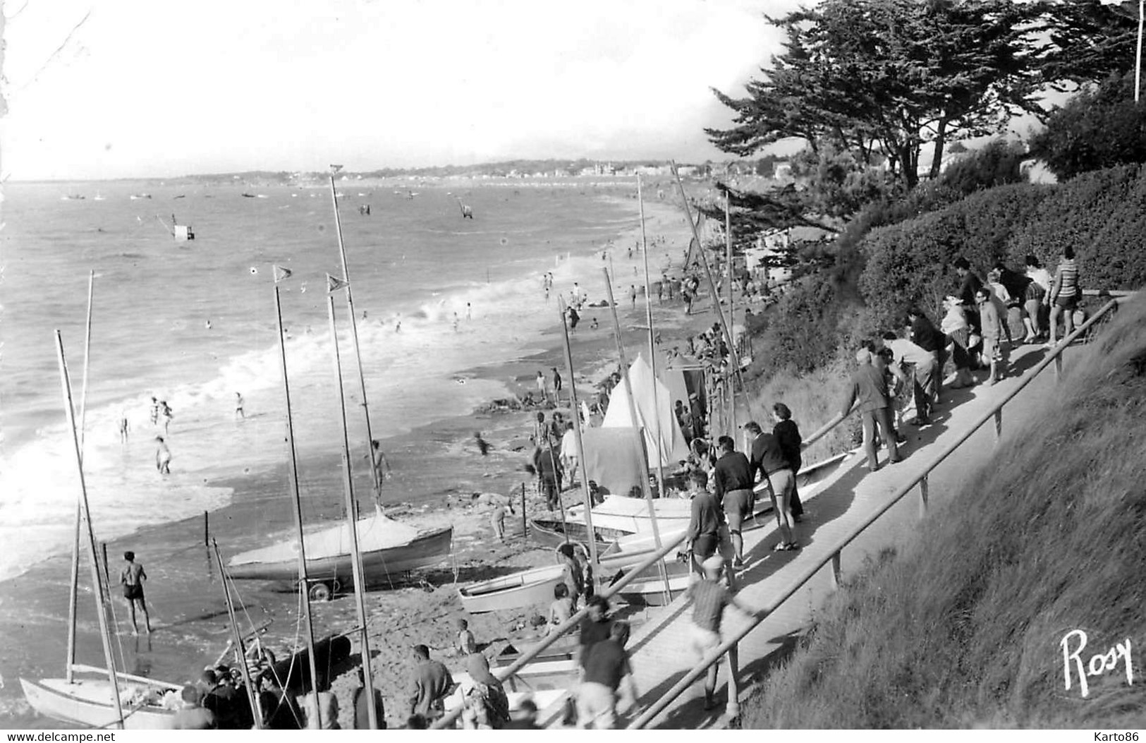 La Plaine Sur Mer * Le Cormier * La Plage Vers Tharon - La-Plaine-sur-Mer