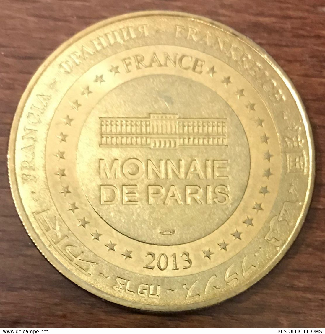 28 CHARTRES LA CATHÉDRALE MDP 2013 MÉDAILLE SOUVENIR MONNAIE DE PARIS JETON TOURISTIQUE MEDALS TOKENS COINS - 2013