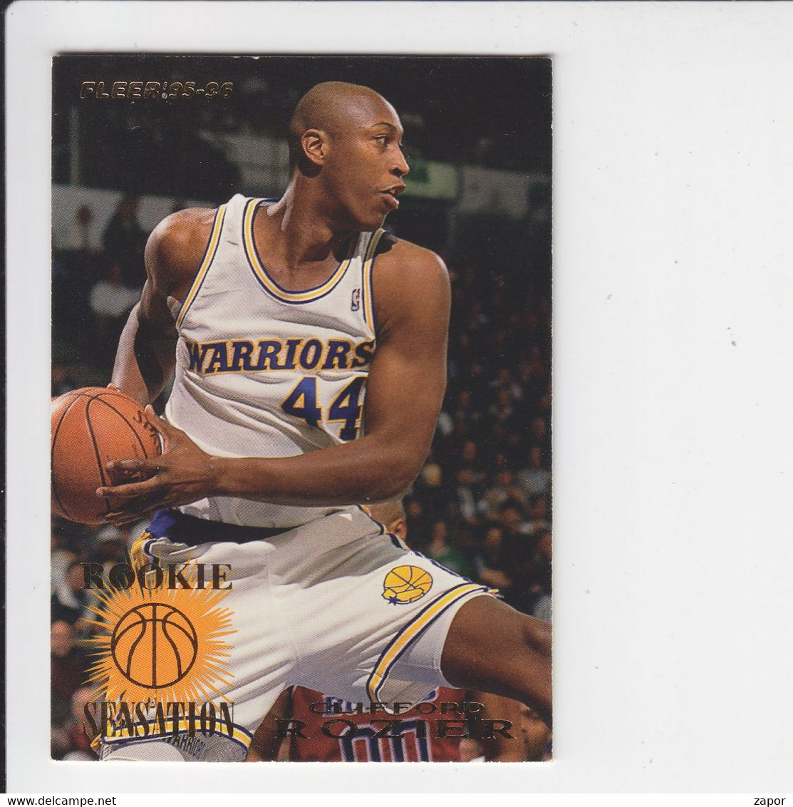 Basket NBA Fleer 1995 - Rookie Sensation - Clifford Rozier - N° 222 - 1990-1999