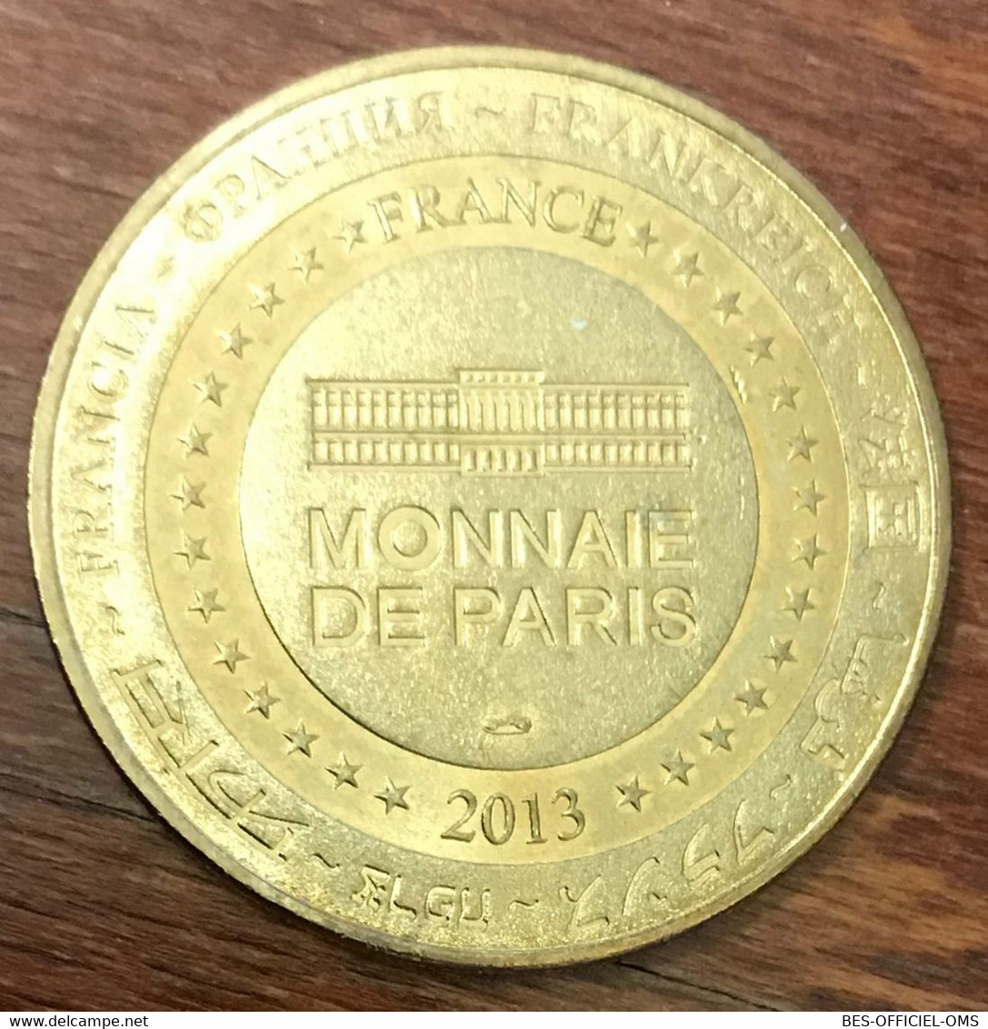 28 CHARTRES LA CATHÉDRALE VERRIÈRE MDP 2013 MÉDAILLE SOUVENIR MONNAIE DE PARIS JETON TOURISTIQUE MEDALS TOKENS COINS - 2013