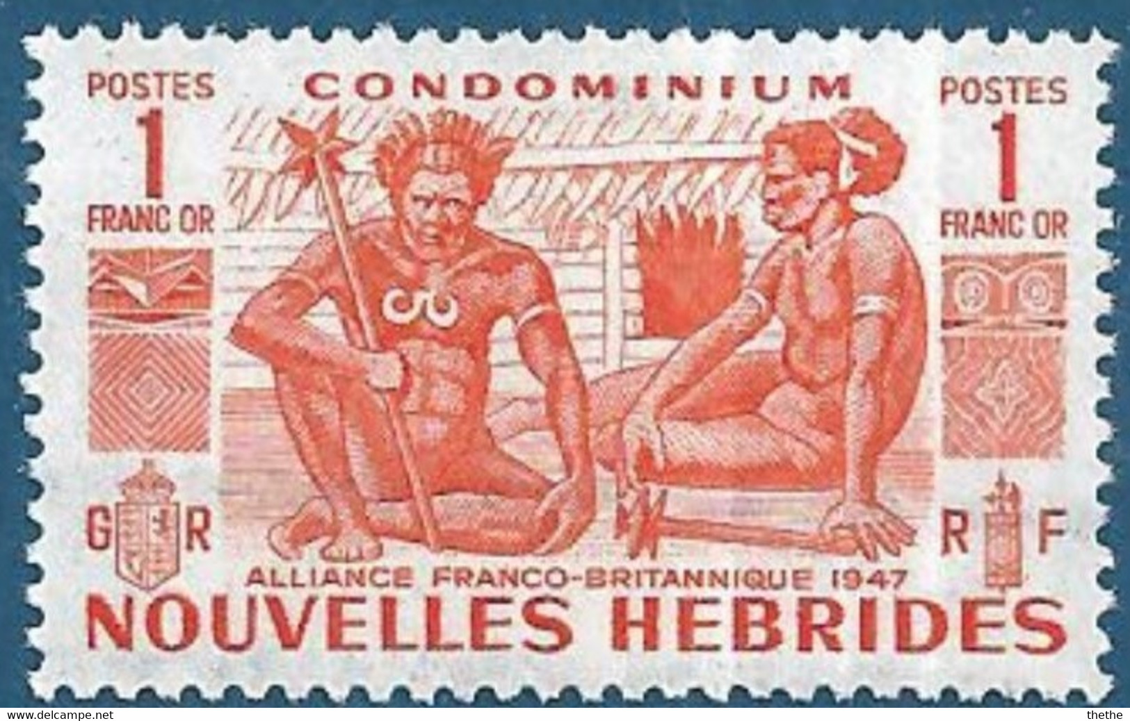 NOUVELLES HEBRIDES - Indigénes - Unused Stamps