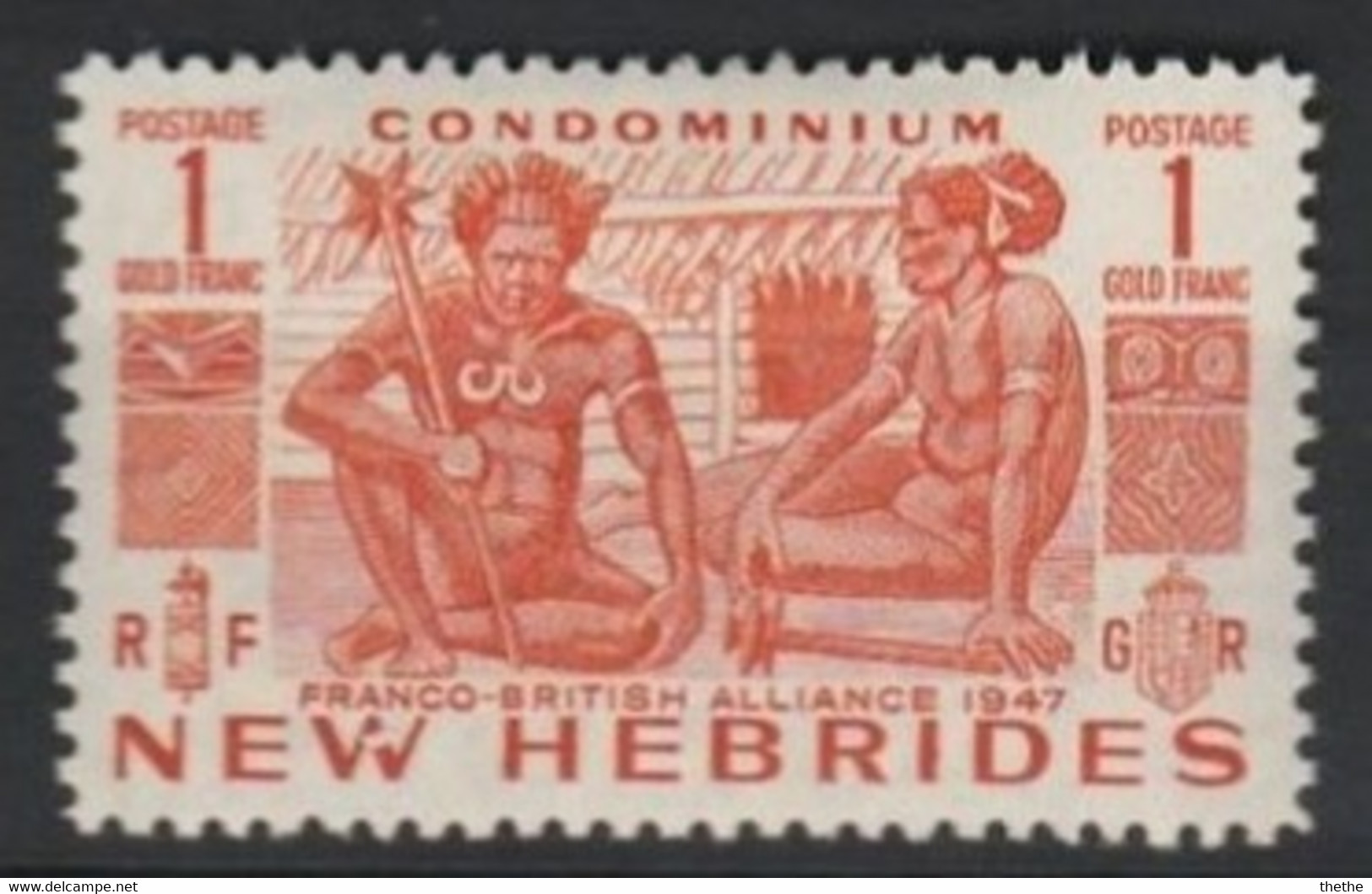 NOUVELLES HEBRIDES - Indigénes - Unused Stamps