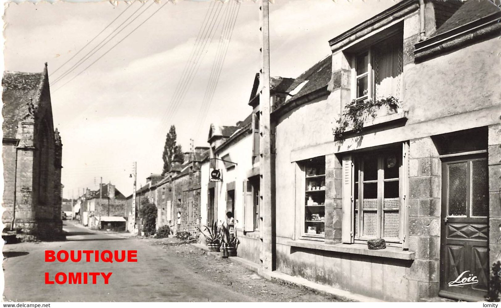 56 Le Gorvello Rue Principale CPSM PF Hameau à Cheval Sur Theix Noyalo Et Sulniac - Andere & Zonder Classificatie