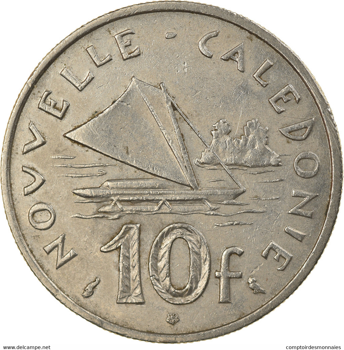 Monnaie, Nouvelle-Calédonie, 10 Francs, 1967, Paris, TTB+, Nickel, KM:5 - Neu-Kaledonien