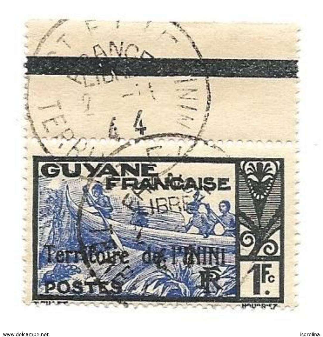 ININI N° 42 Obl FRANCE  LIBRE Avec Bordure - Used Stamps