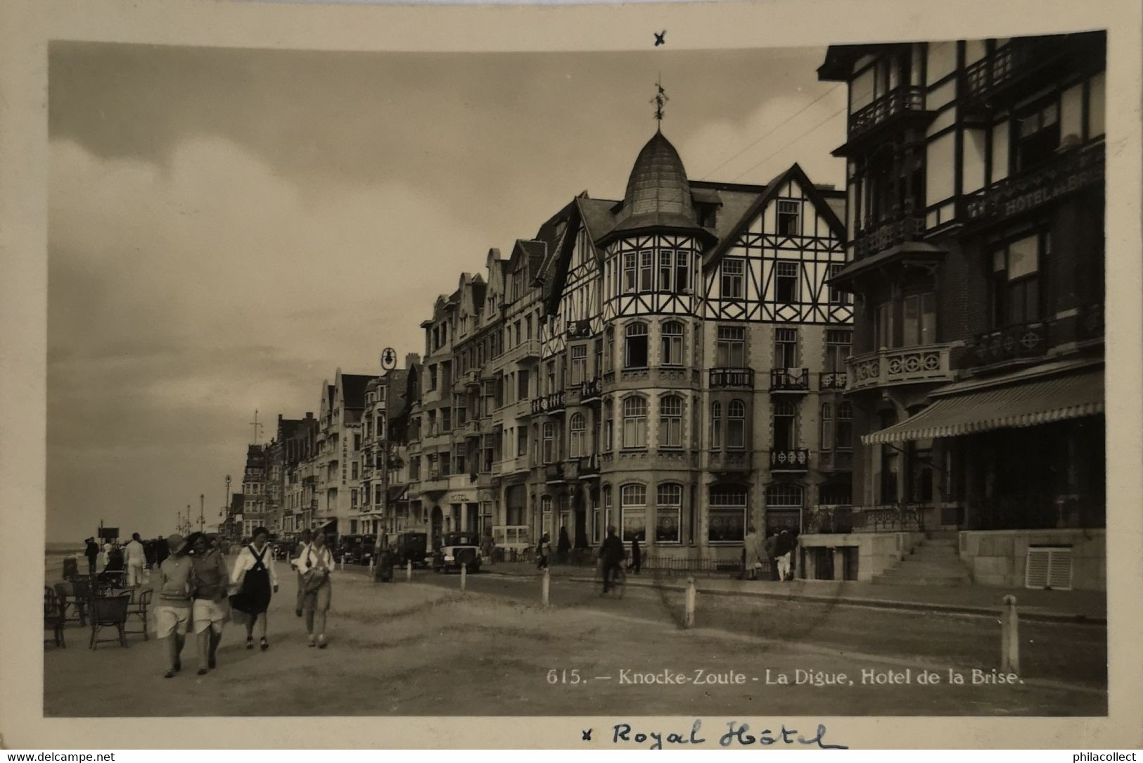 Knokke - Knocke - Zoute // LA Digue - Hotel De La Brise 1931 - Knokke