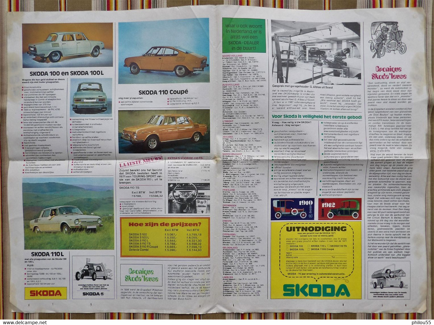 Journal  SKODA KRANT 1971 - Praktisch