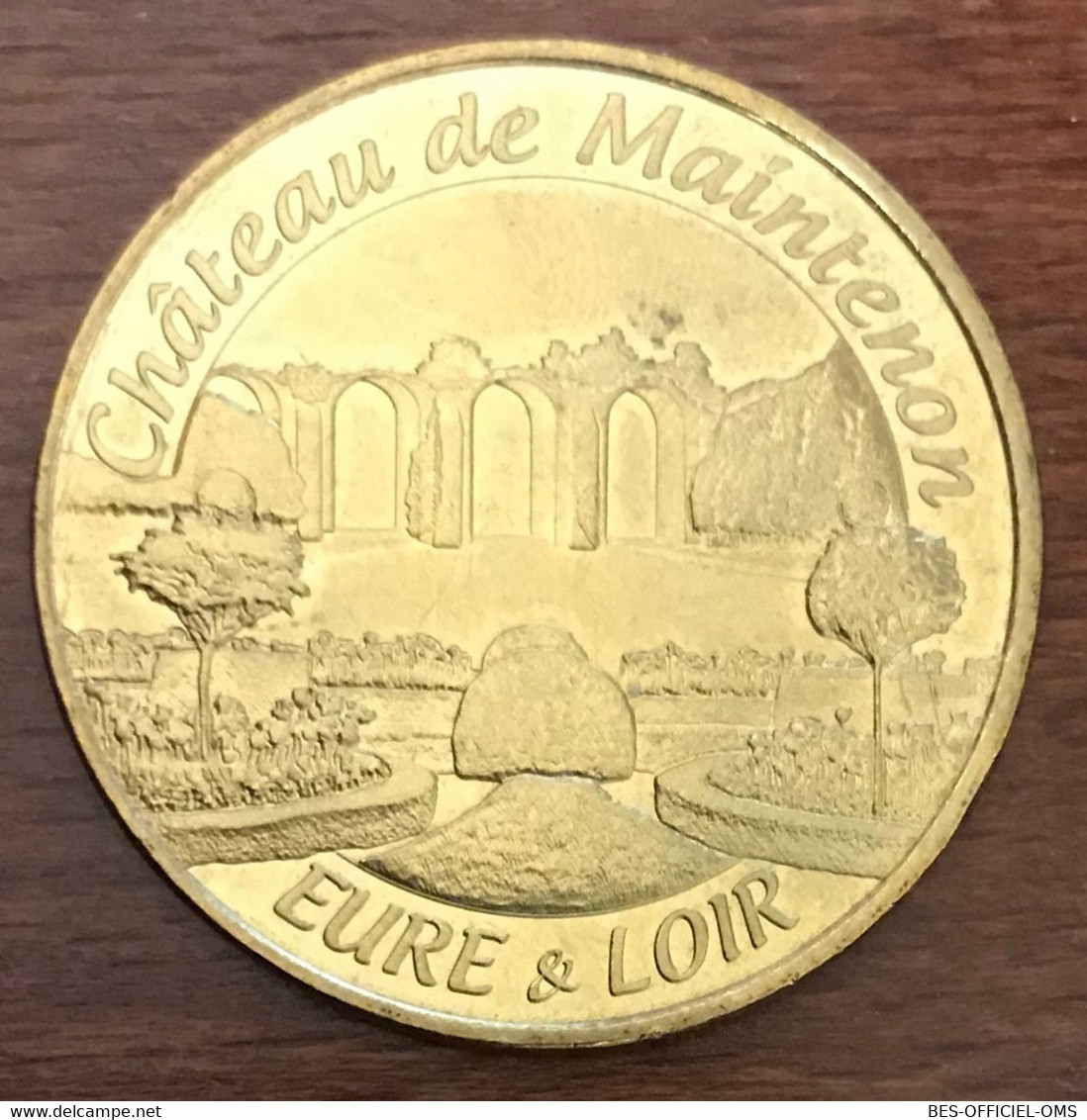 28 MAINTENON LE CHÂTEAU EURE & LOIR MÉDAILLE SOUVENIR MONNAIE DE PARIS 2018 JETON TOURISTIQUE MEDALS COINS TOKENS - 2018