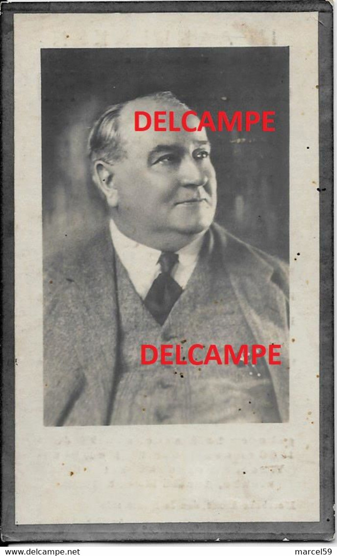 Doodsprentje Jean Marien Elsene 1866 Beheerder SUCRERIES FLANDRES EN Escanaffles CONGO Overleden Moerbeke Waas 1930 - Devotion Images