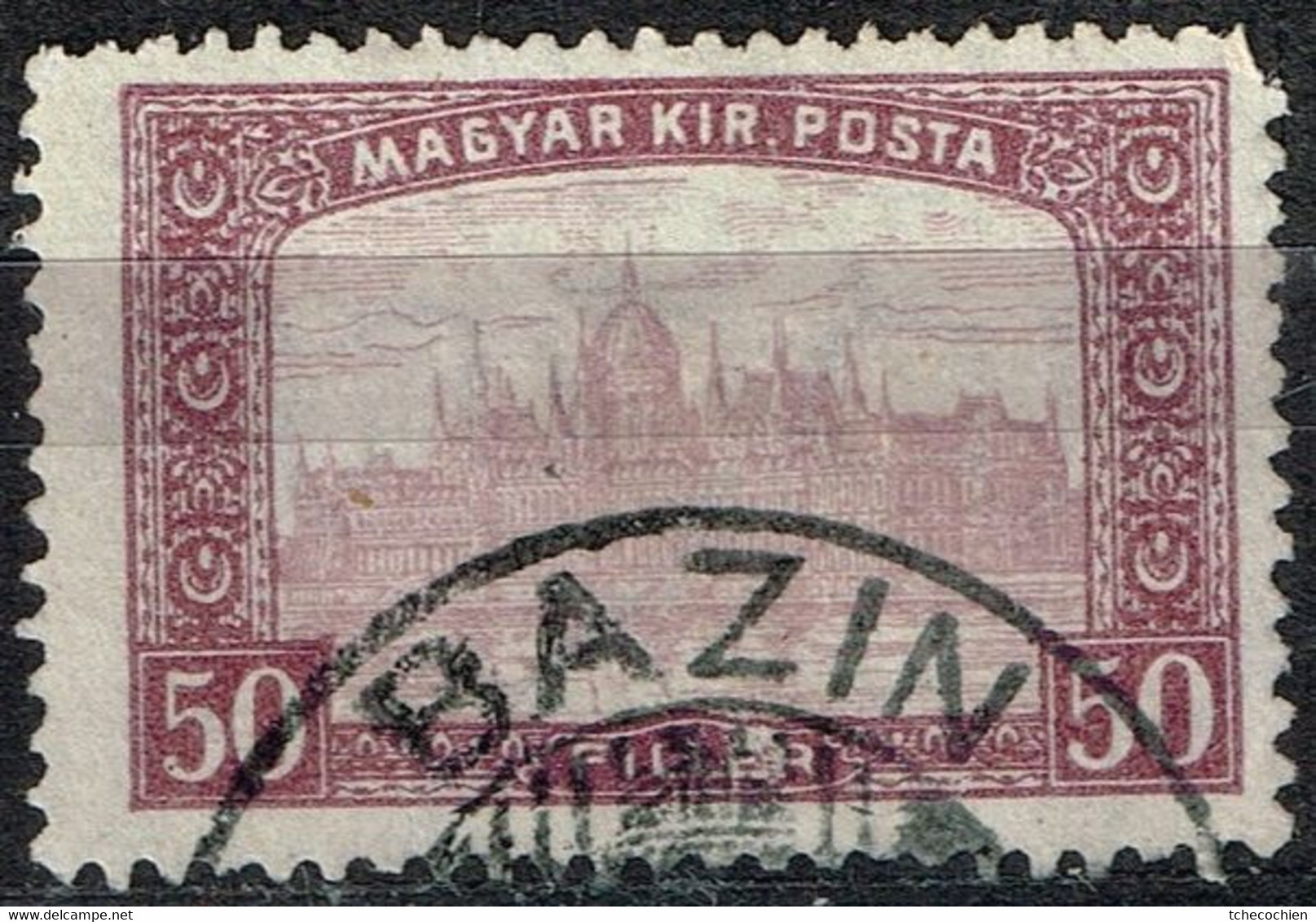 Hongrie - 1916 - Y&T N° 175, Oblitéré Bazin - Hojas Completas