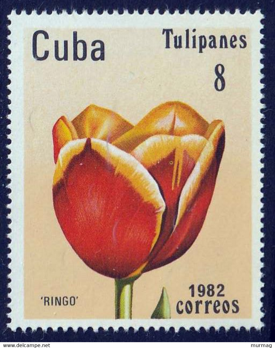 CUBA - Flore, Tulipes - Y&T N° 2346-2351 - MNH - Autres & Non Classés