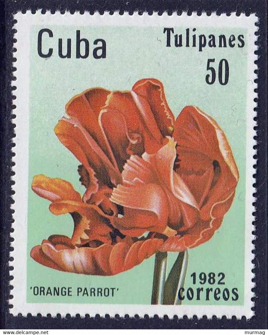 CUBA - Flore, Tulipes - Y&T N° 2346-2351 - MNH - Autres & Non Classés