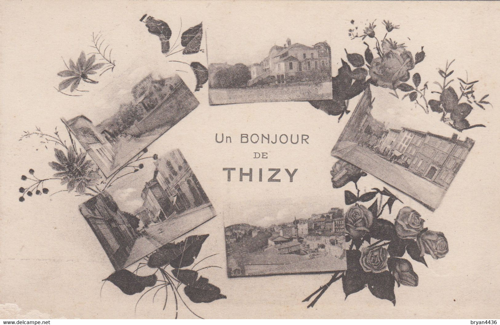 69 - UN BONJOUR DE THIZY - RHONE - VOIR SCANS - Thizy