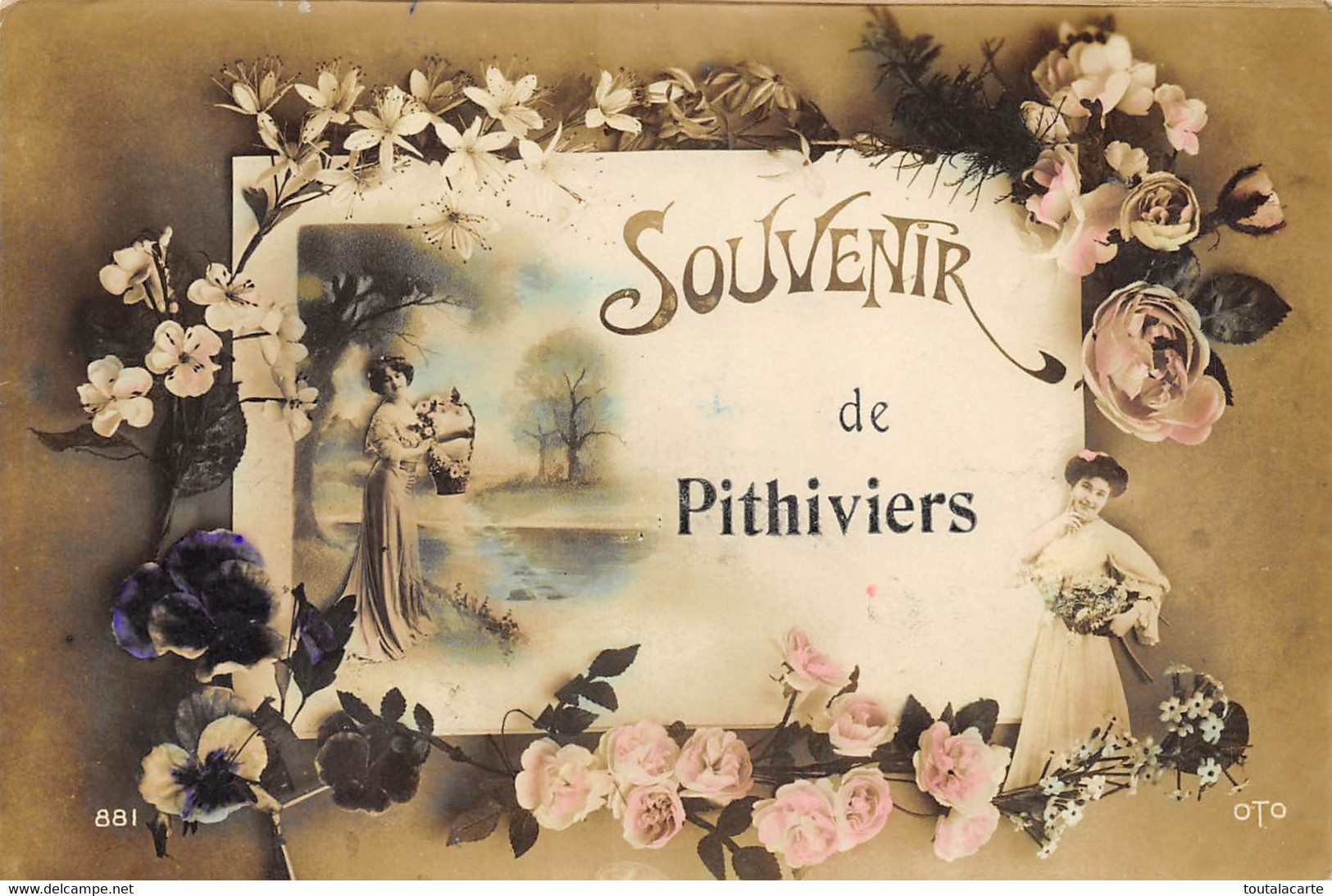 CPA 45 SOUVENIR DE PITHIVIERS - Pithiviers