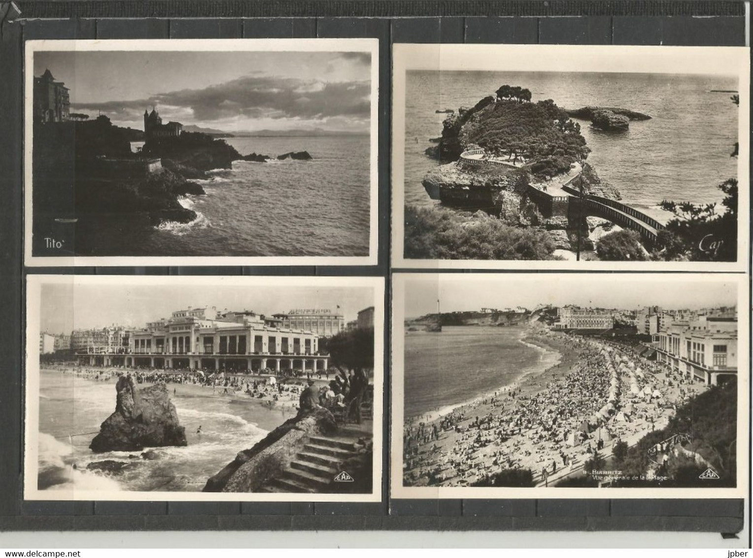 France - BIARRITZ - Collection de 43 cartes toutes différentes