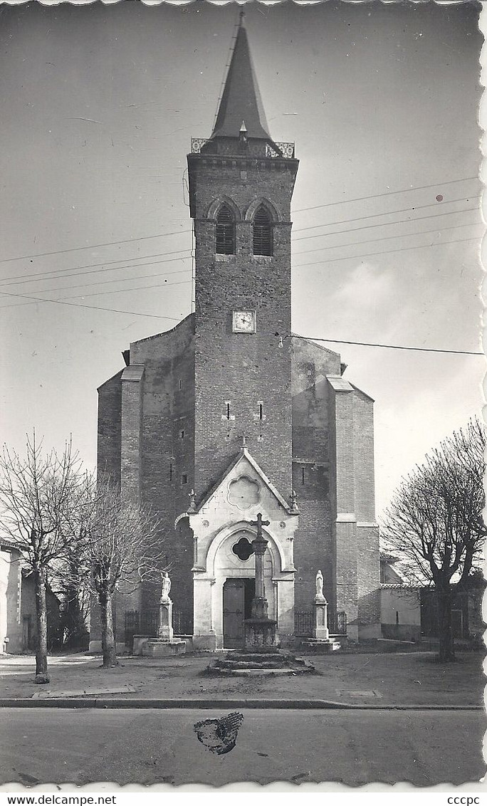 CPSM Villeneuve De Marsan L'Eglise XIIIe Siècle - Villeneuve De Marsan