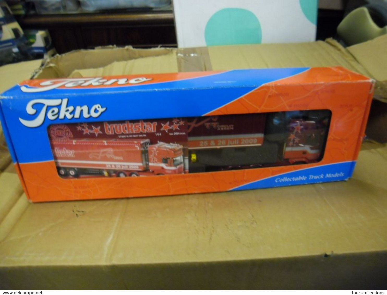 CAMION SEMI REMORQUE TEKNO 1:50 TRUCKSTAR - Trucks, Buses & Construction