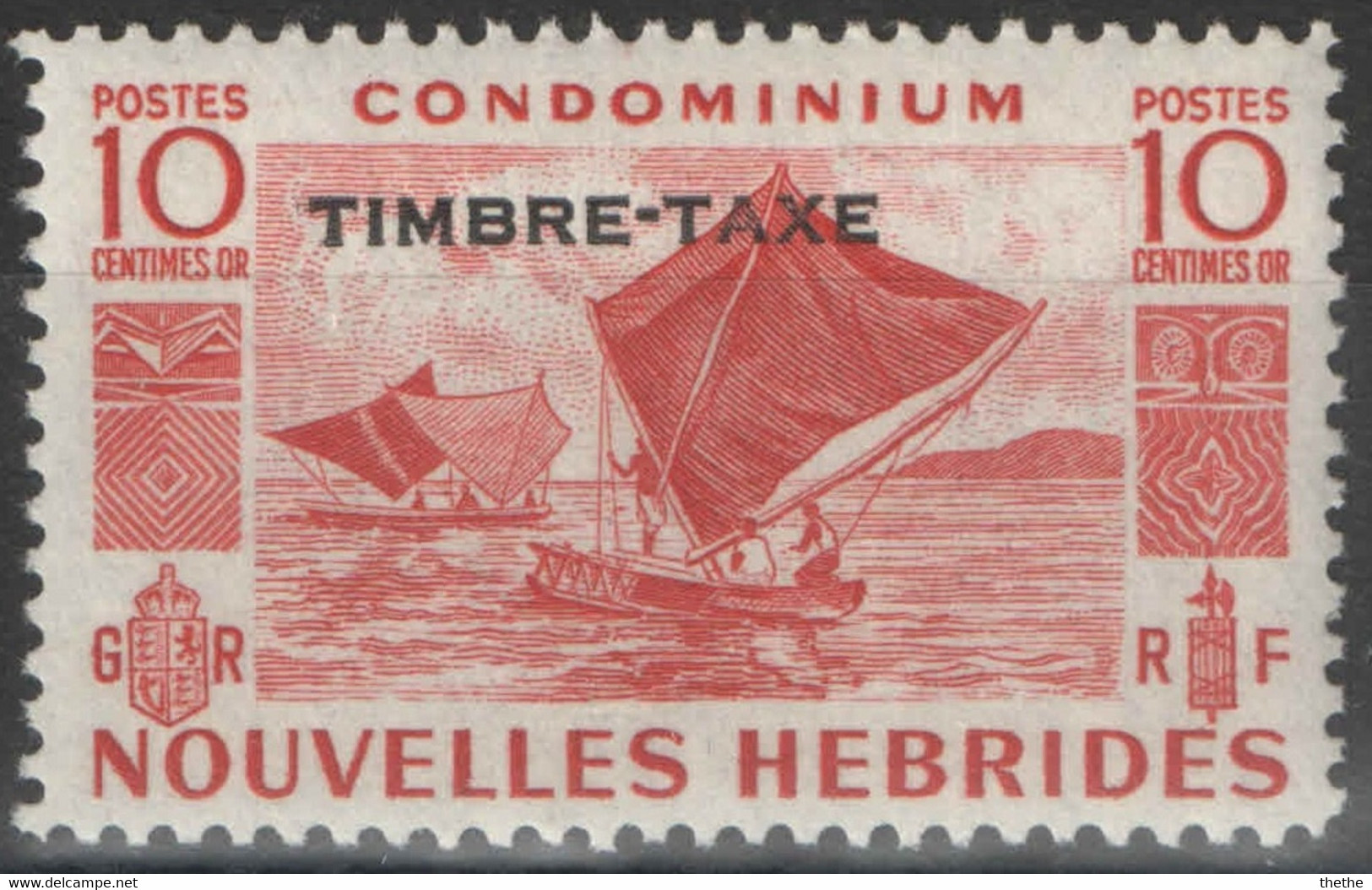 NOUVELLES HEBRIDES - Taxe - Timbres-taxe