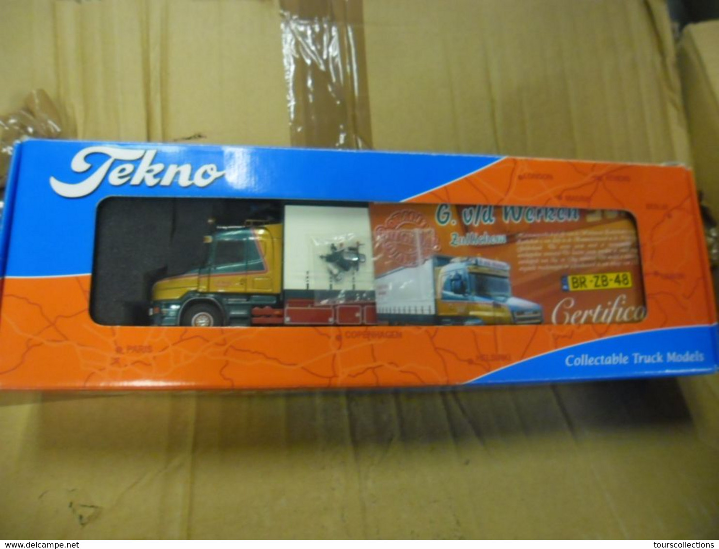 CAMION SEMI REMORQUE TEKNO 1:50 - Vrachtwagens, Bus En Werken