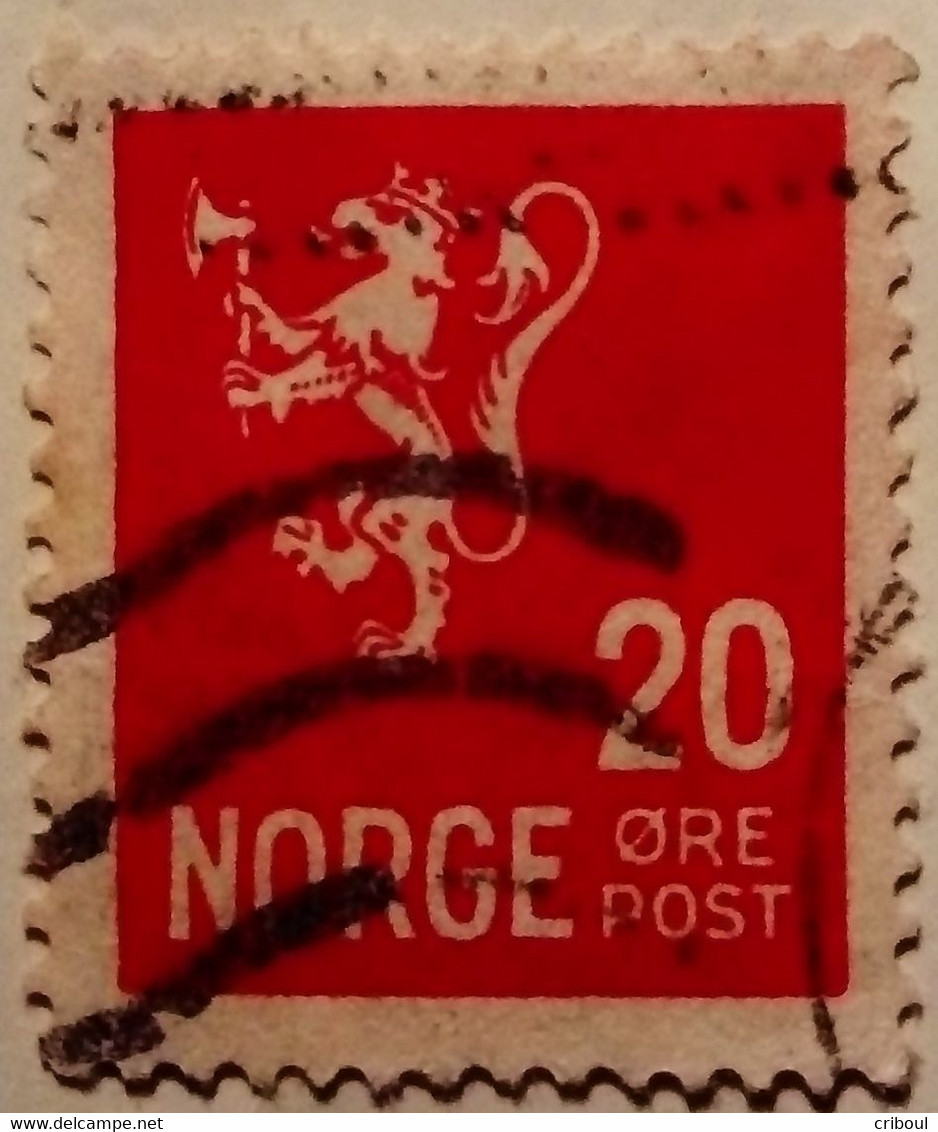 Norvège Norway 1926 Yvert 115 O Used - Gebraucht