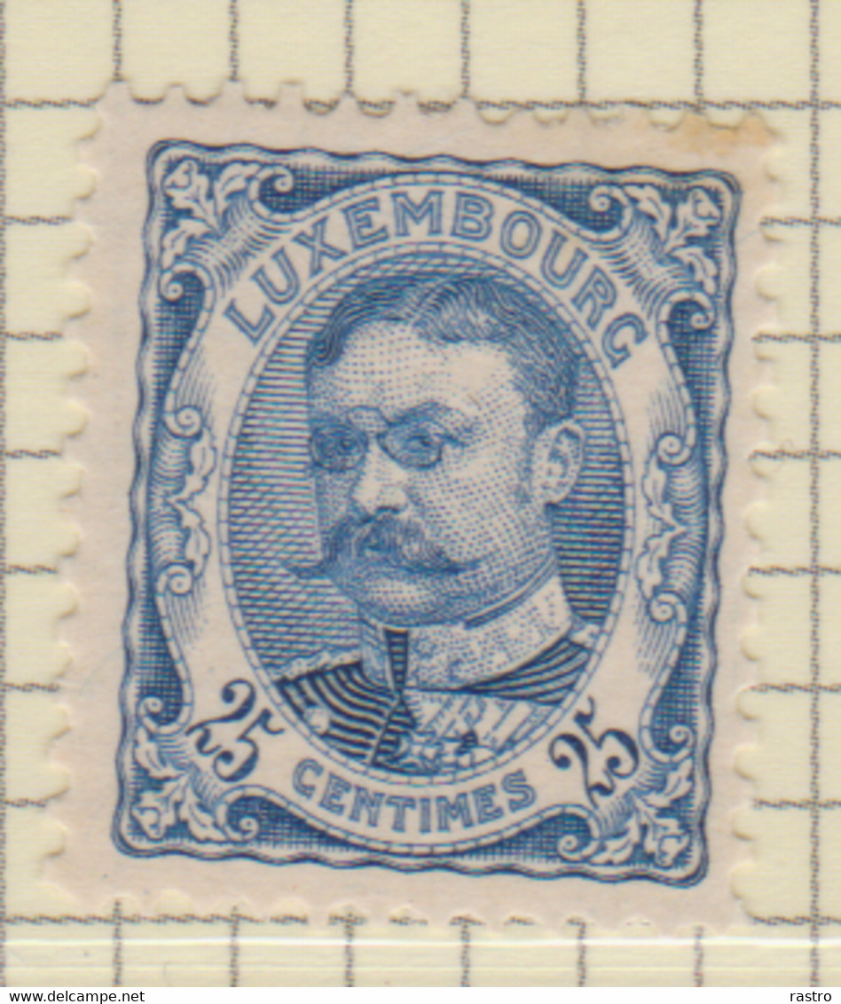 N° 78 (25c Bleu)  * - 1906 William IV