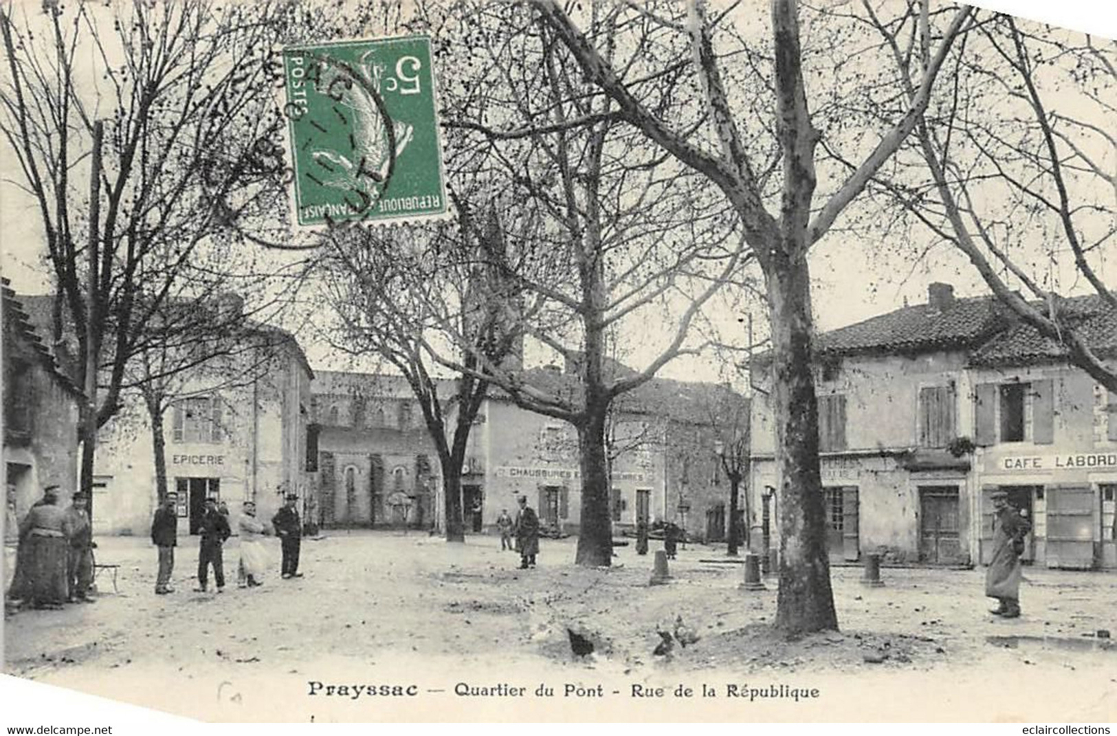 Prayssac      46           Quartier Du Pont. Rue De La République     (voir Scan) - Other & Unclassified