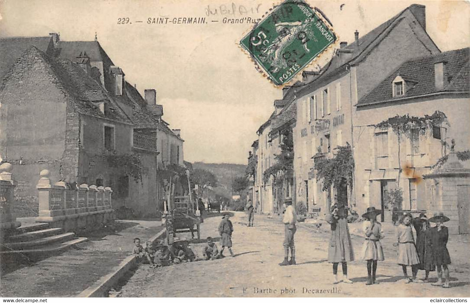 Saint Germain De Bel-Air       46       Grande Rue       (voir Scan) - Andere & Zonder Classificatie