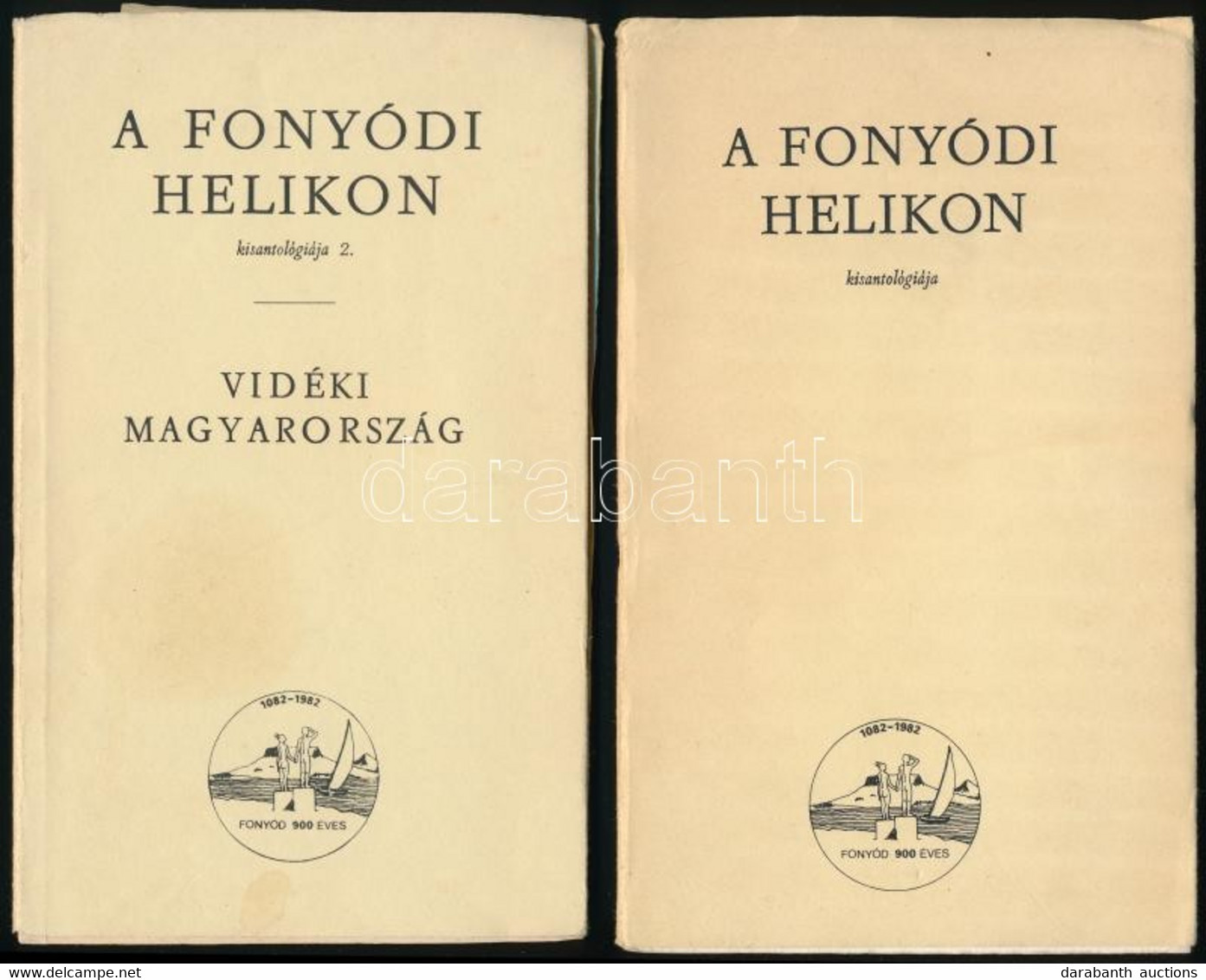 Laczkó András (szerk.): A Fonyódi Helikon Kisantológiája 1-2. Fonyód 1985-1986, Fonyódi Művelődési Ház. Papír Kötésben,  - Unclassified