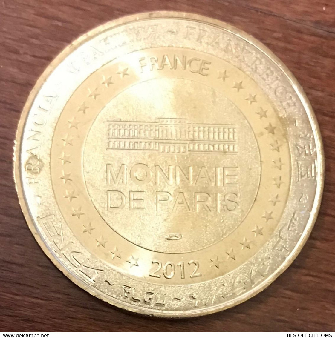 29 PARC & CHÂTEAU DE TRÉVAREZ MEDAILLE SOUVENIR MONNAIE DE PARIS JETON TOURISTIQUE MEDALS COINS TOKENS - 2012