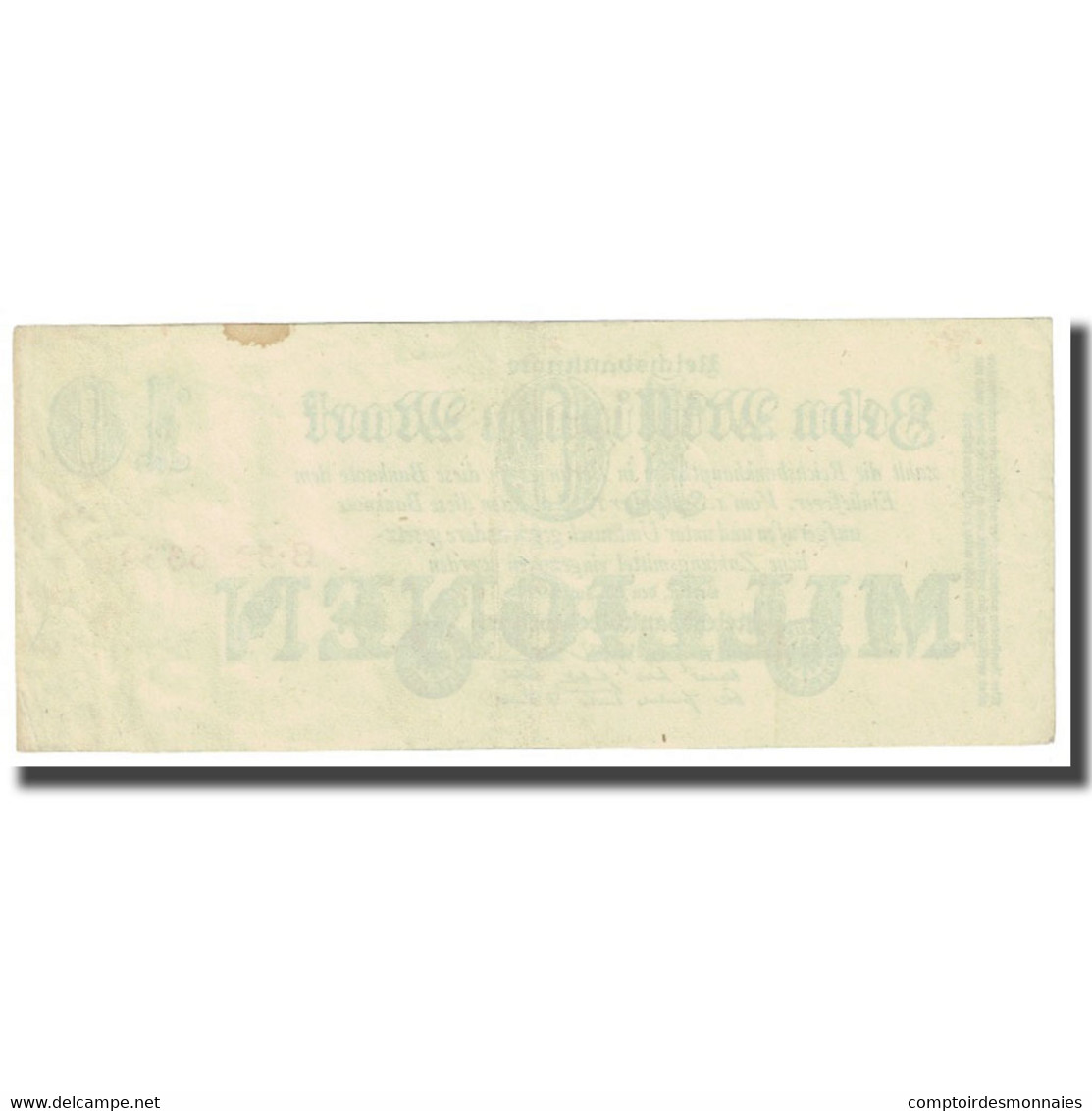 Billet, Allemagne, 10 Millionen Mark, 1923, 1923-09-01, KM:96, TTB - 10 Millionen Mark