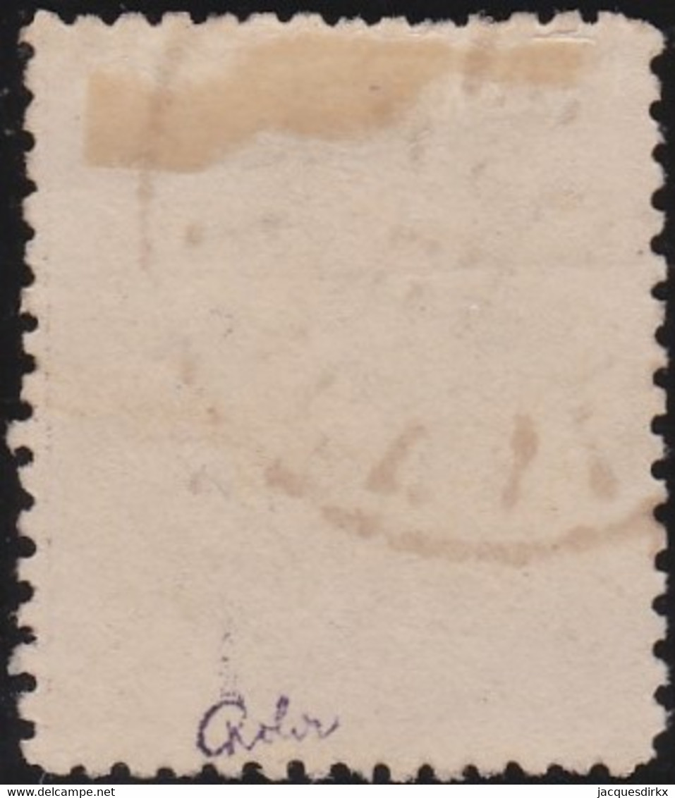 Belgie   .   OBP    .    25A (2 Scans)    .     O    .    Gebruikt    .   /   .    Oblitéré - 1866-1867 Kleine Leeuw